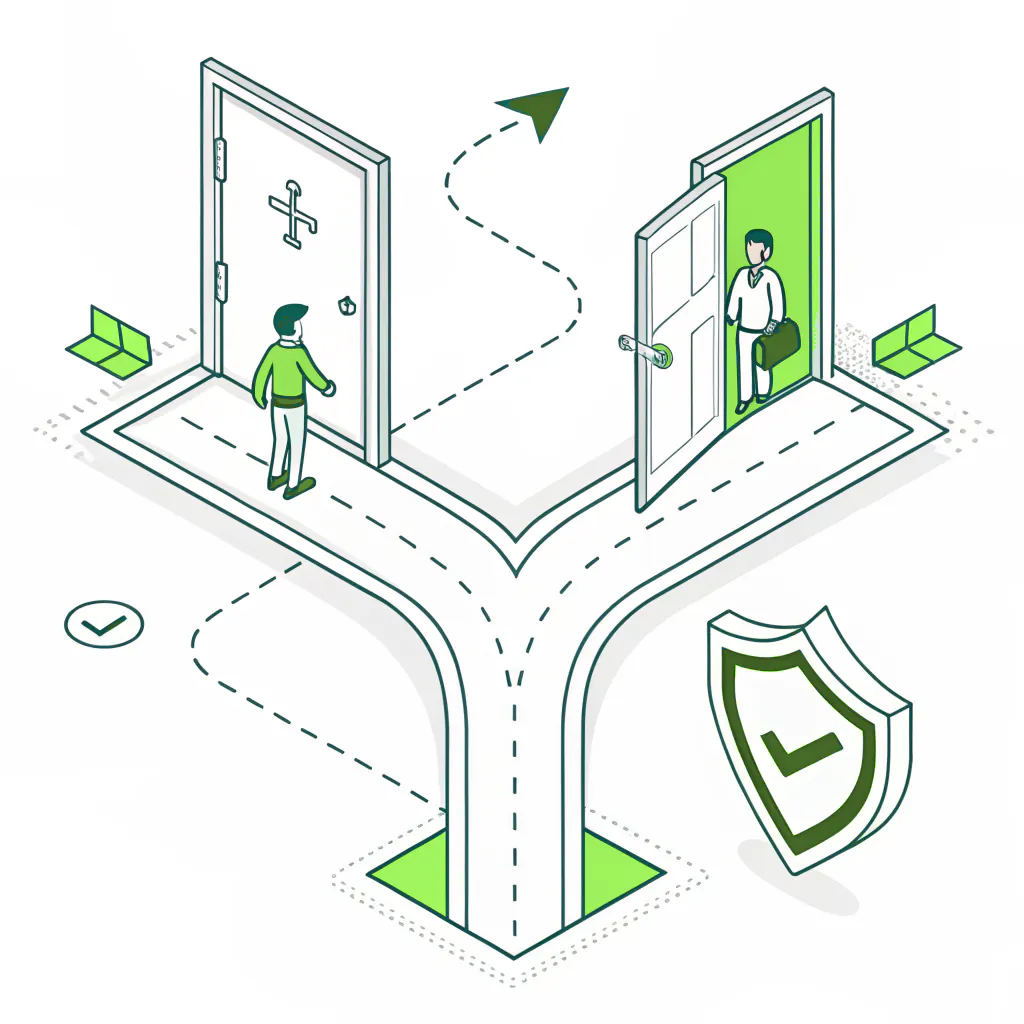 Deciding between an in-house SOC and SOC as a service, decision-path illustration