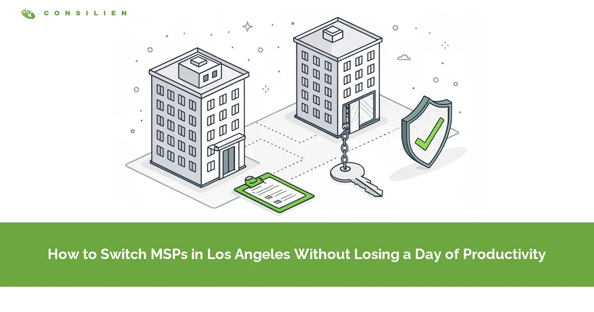 MSP transition process for Los Angeles businesses