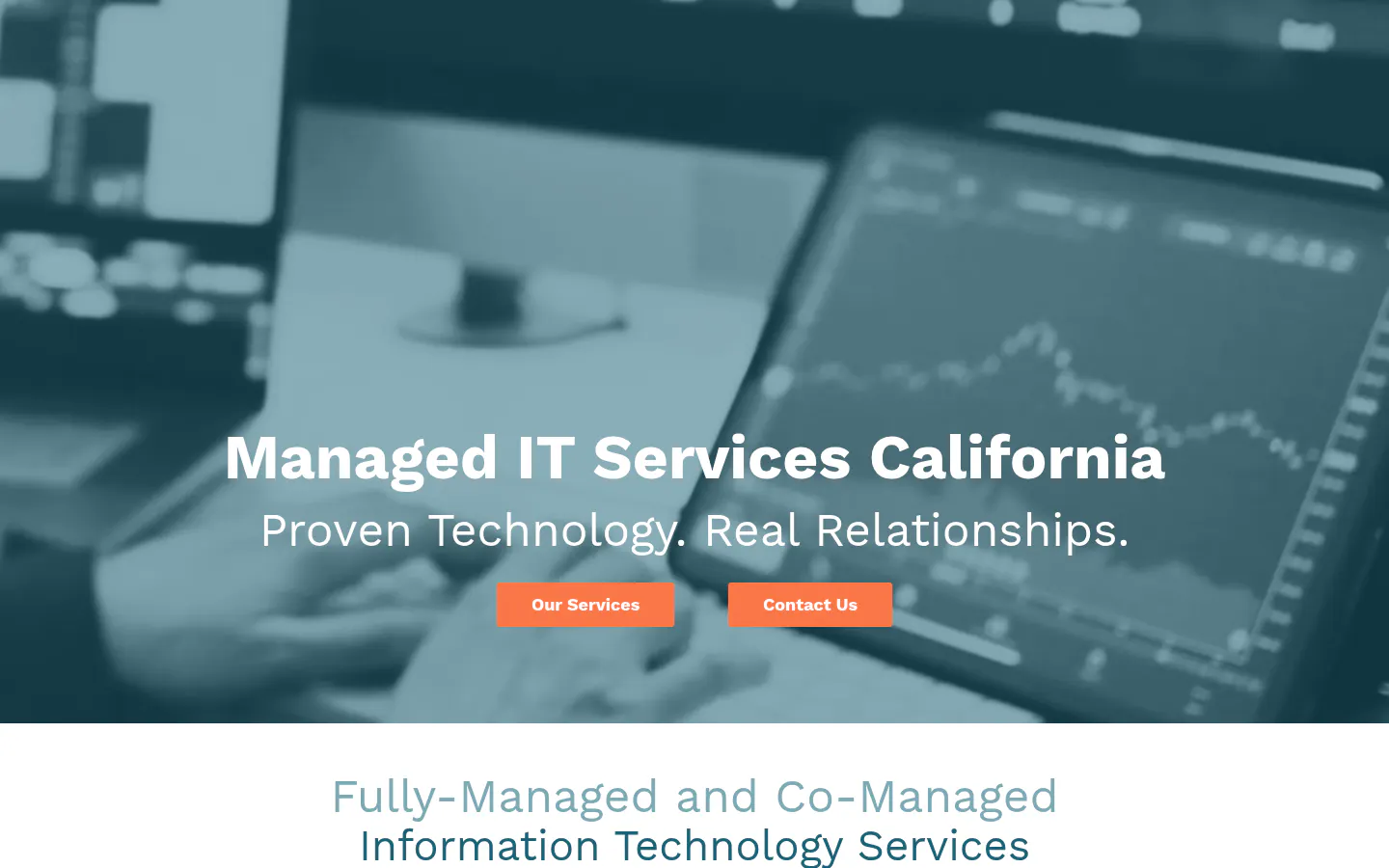 CIO Solutions homepage, captured October 22, 2026