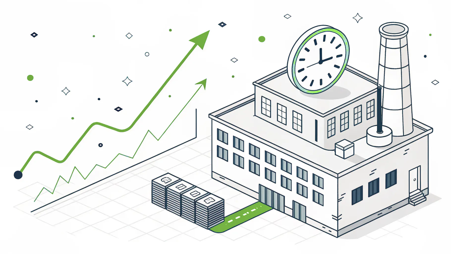 Illustration of ransomware downtime cost rising each day operations are stopped