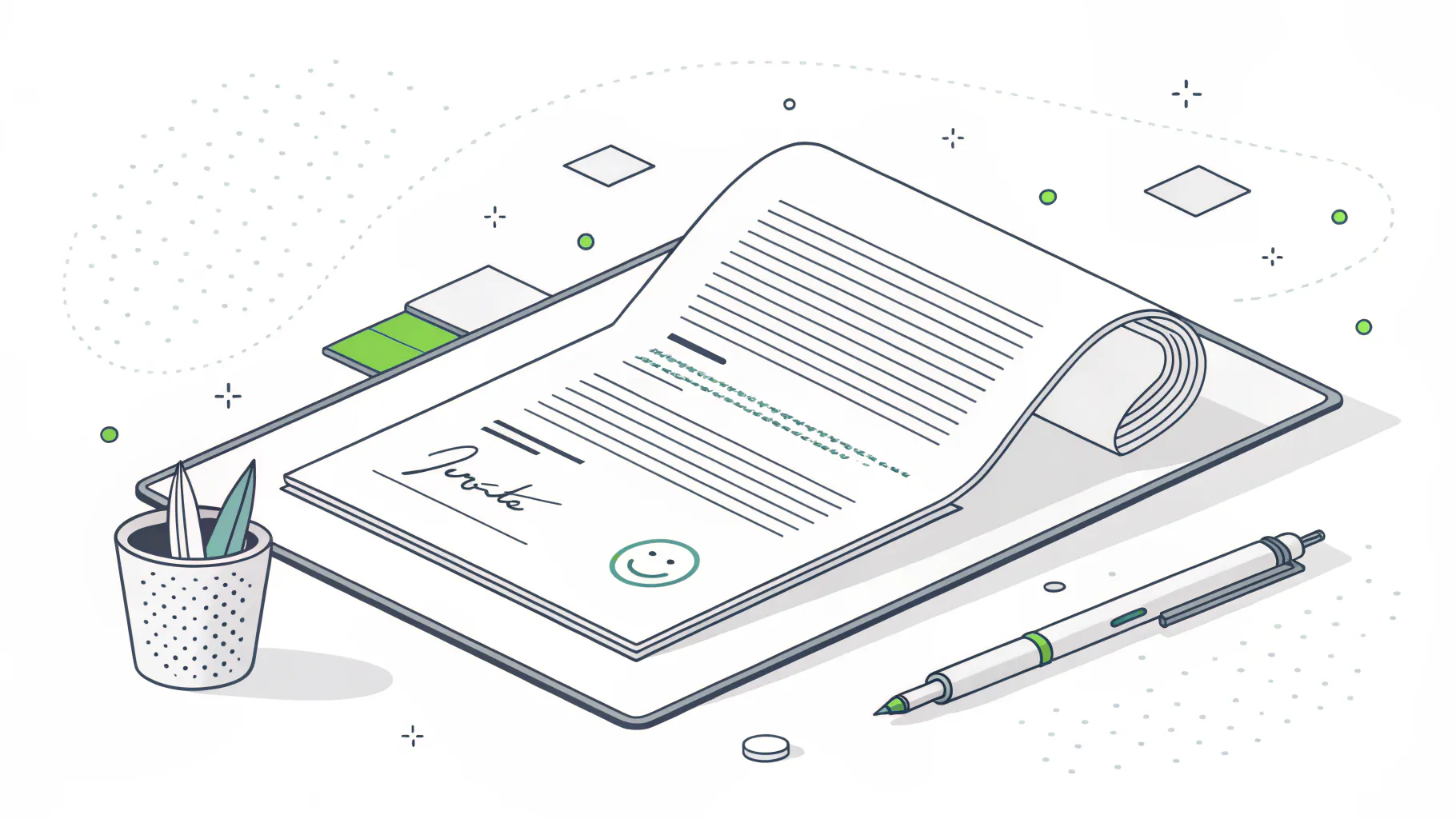 Managed IT contract with exit terms, data ownership, and SLA remedy clauses highlighted