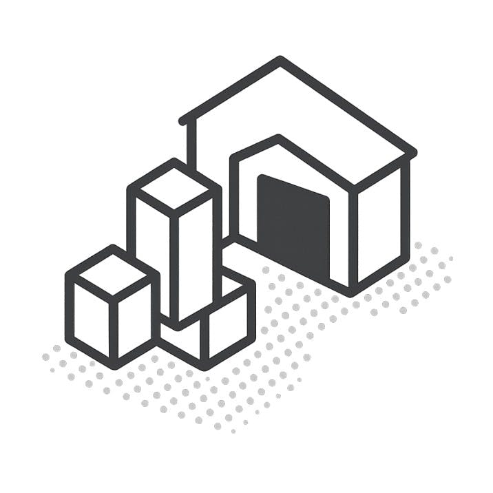Warehousing and Distribution Icon