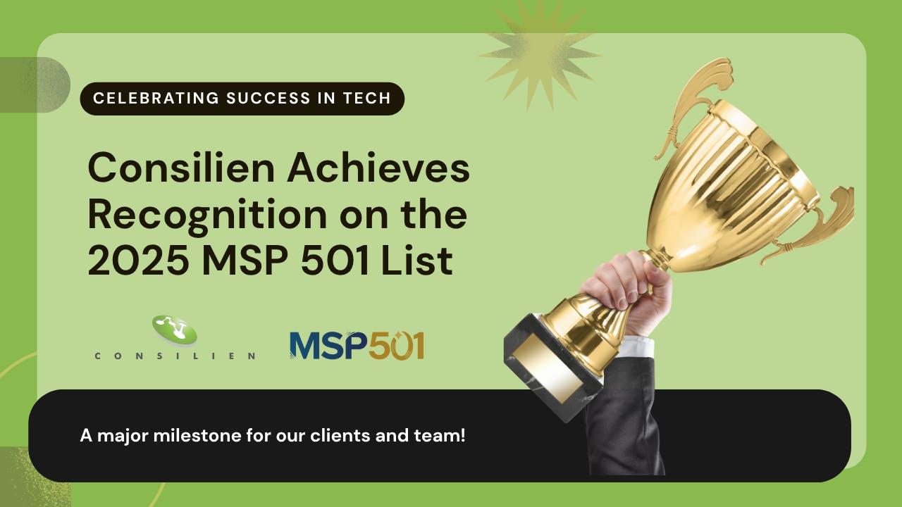 Consilien Achieves Recognition on the 2025 MSP 501 List