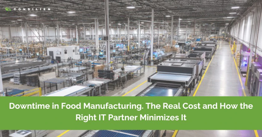Downtime in Food Manufacturing