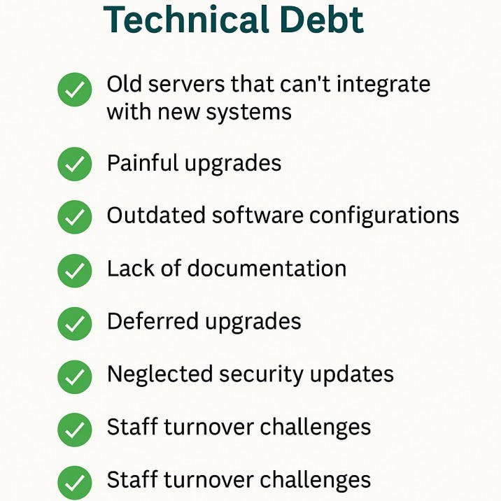 7 ways SMBs accumulate technical debt