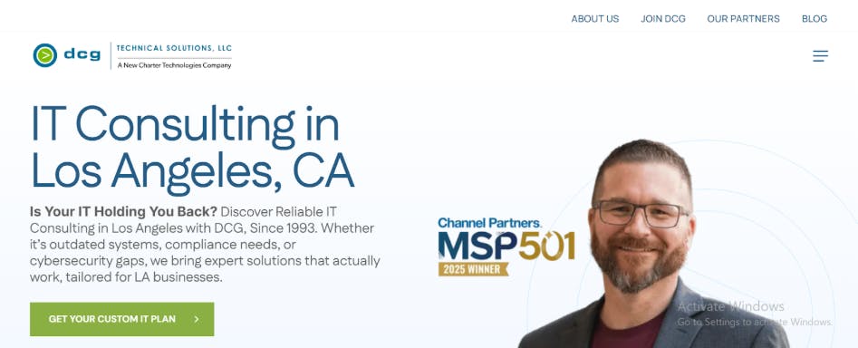 DCG Technical Solutions- Reliable Support and Compliance Consulting