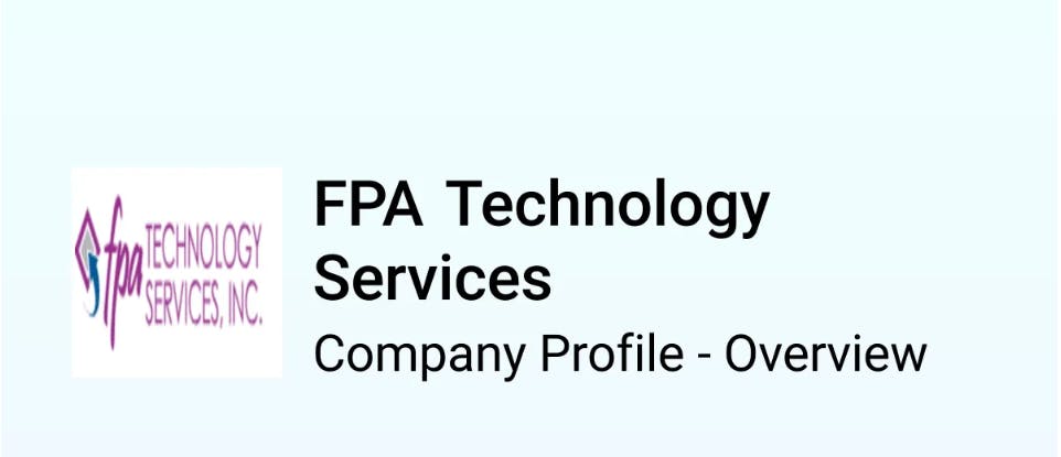 FPA Technology Services, Inc.: Great for Managed IT and Compliance