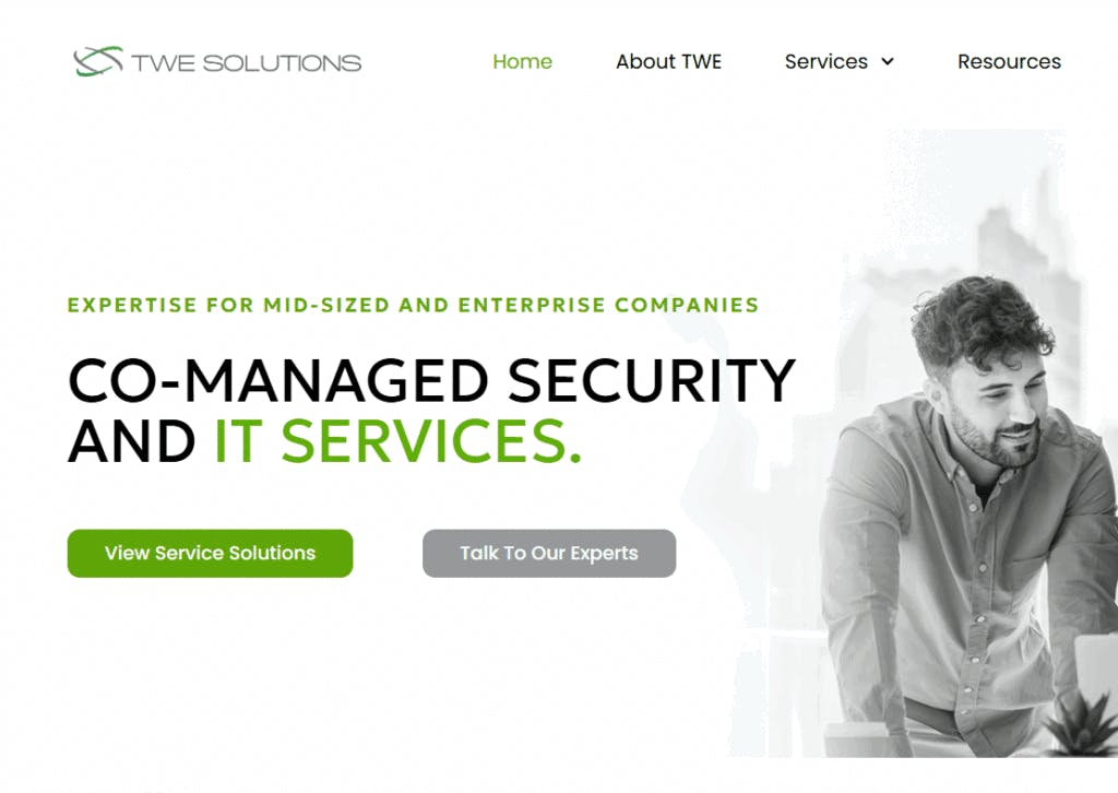 TWE Solutions: Co-Managed IT & Cybersecurity for Growing Companies
