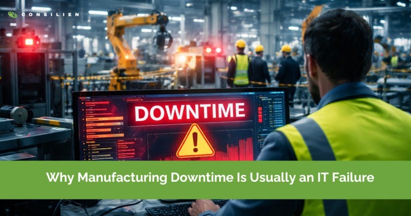 Why Manufacturing Downtime Is Usually an IT Failure