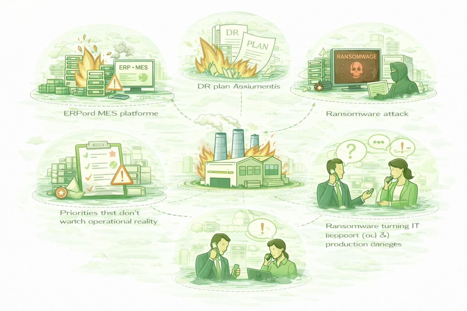 Why Disaster Recovery and Business Continuity Fail in Manufacturing