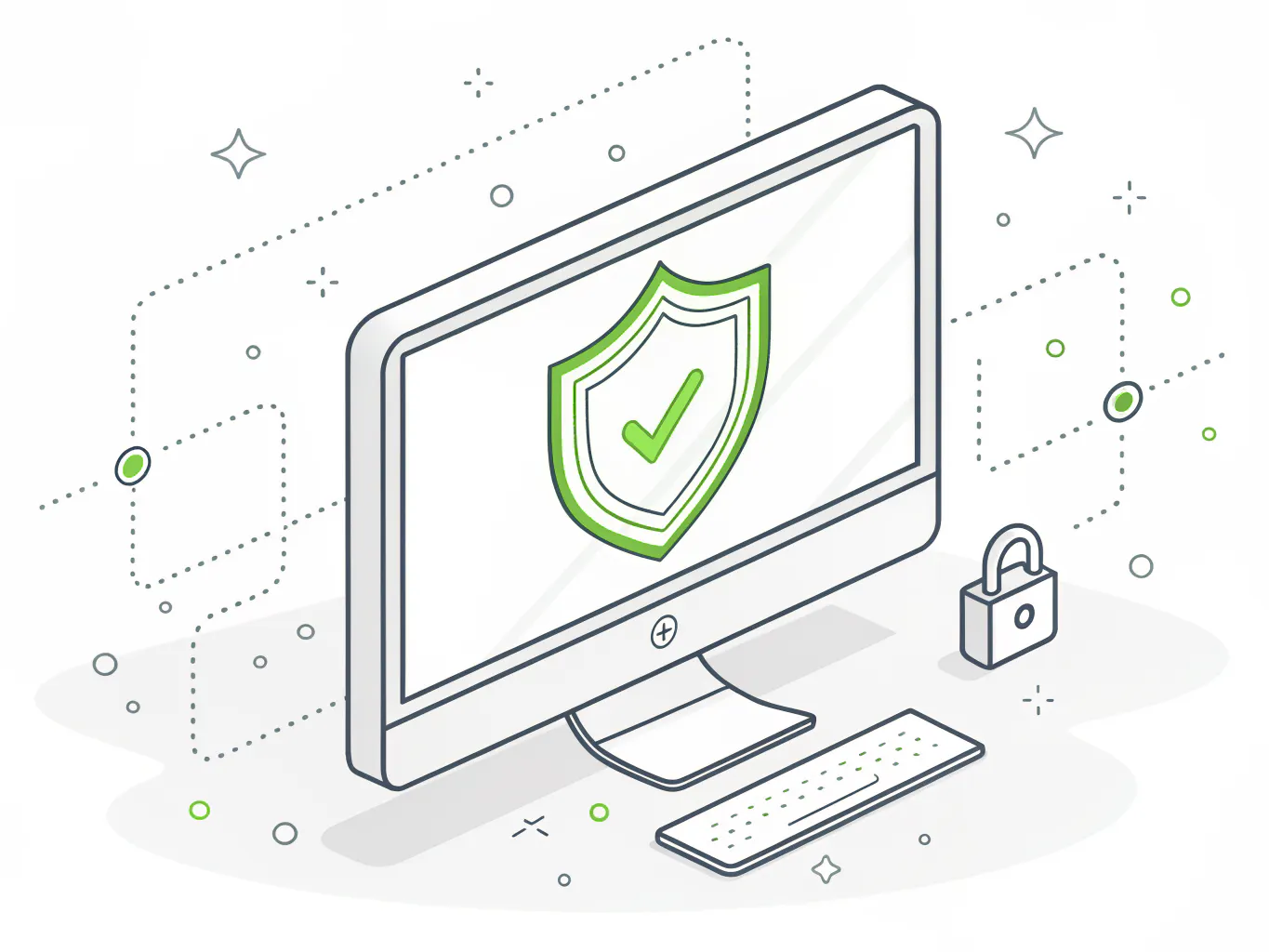 Security operations center monitoring endpoints, email, and network traffic