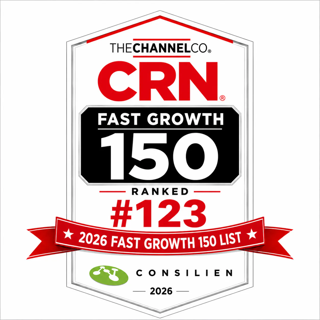 Consilien Ranked #123 on CRN 2026 Fast Growth 150 List