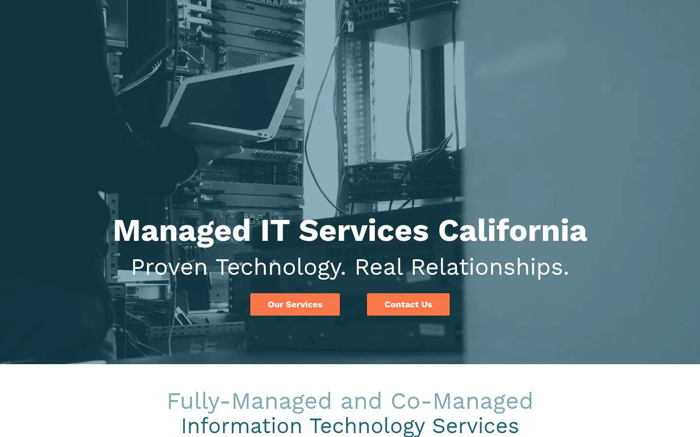 CIO Solutions homepage, captured October 20, 2026