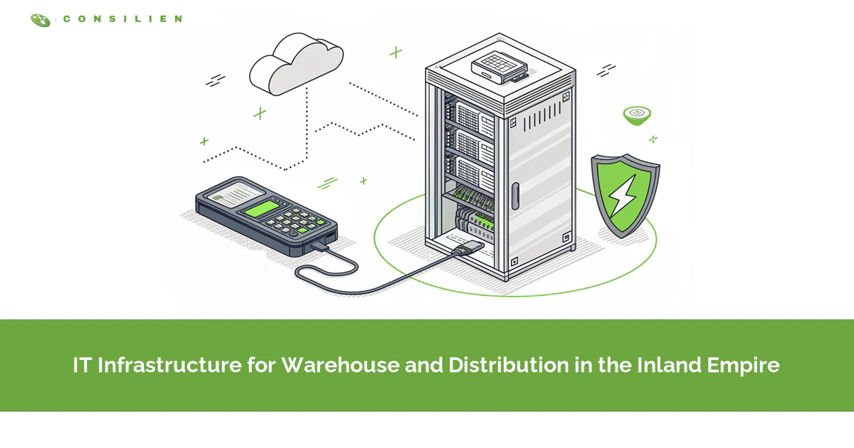 IT Infrastructure for Warehouse and Distribution in the Inland Empire