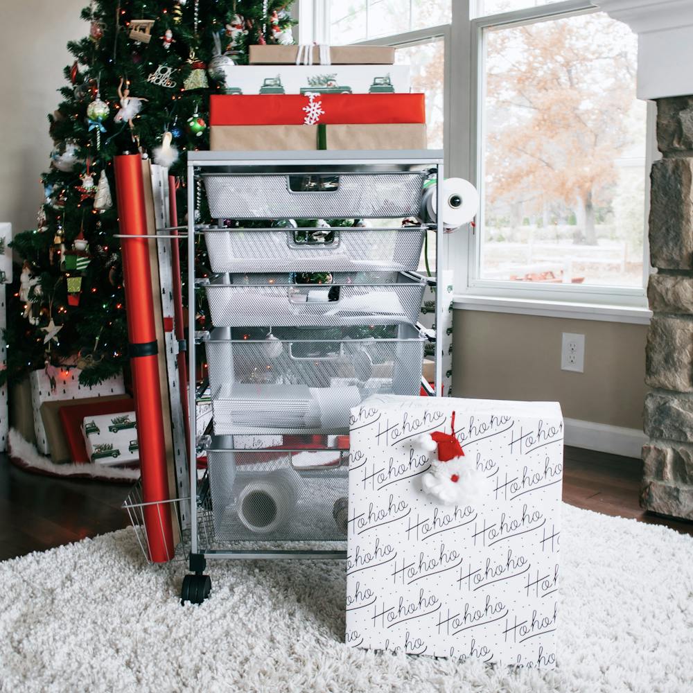 My Organized Gift Wrapping Station! - Driven by Decor
