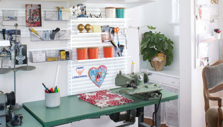 create a well organized #craftroom with ArtBin storage containers