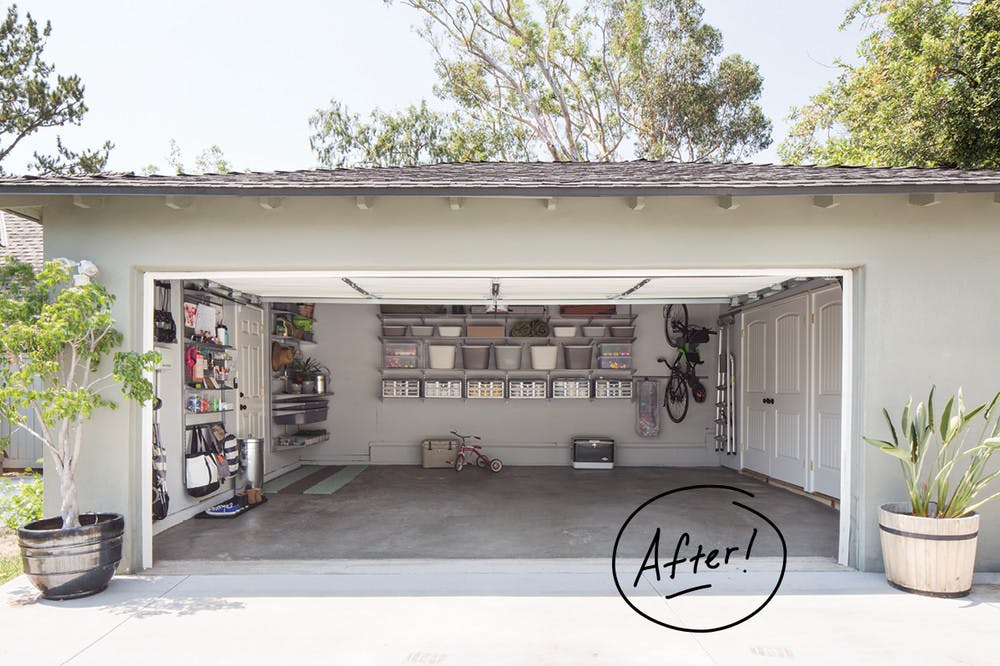 A Family Garage Gets an elfa Makeover