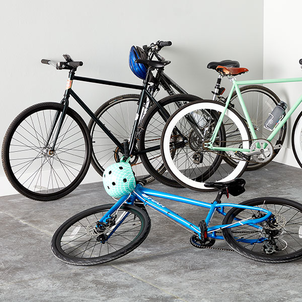 the container store bike rack