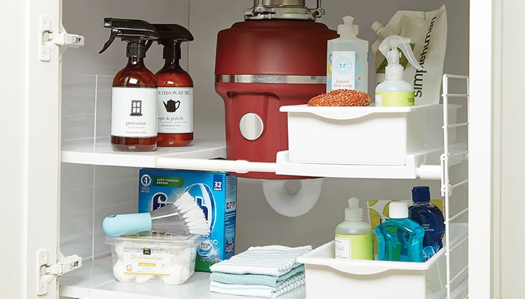 How To Organize Under A Kitchen Sink