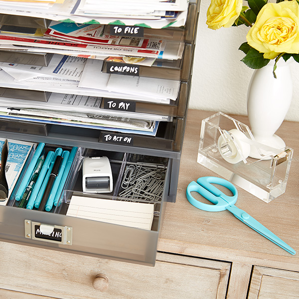 how to organize your bills and mail