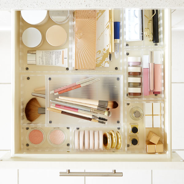 How To Organize Your Makeup Step By Step Project The Container Store