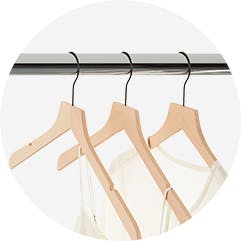Slim 1/4” profile maximizes closet space
