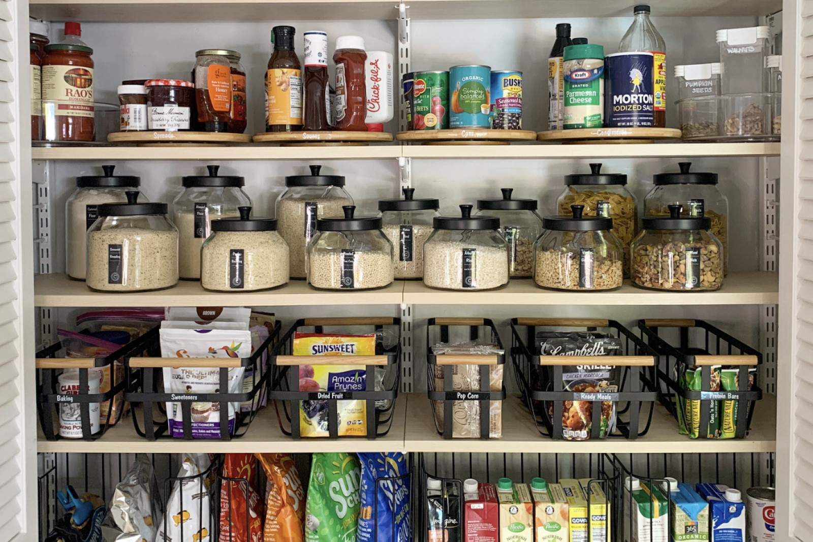 Organized Kitchen and Pantry Possibilities