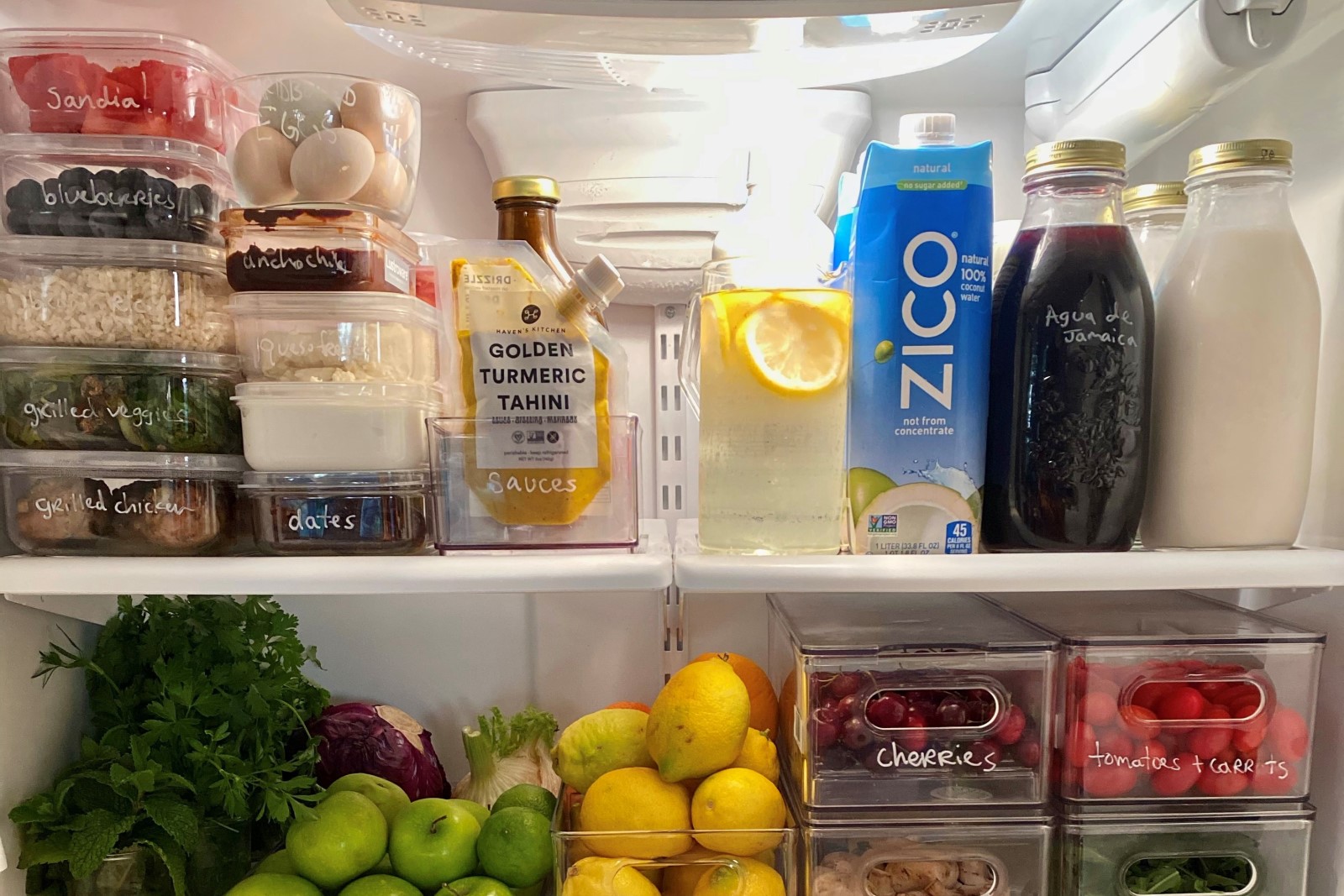 Kitchen Hacks: Use Your Refrigerator Like a Chef's Mise en Place