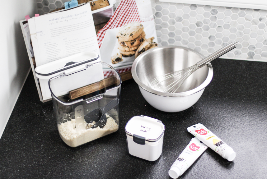 Easy Ways to Organize Baking Supplies