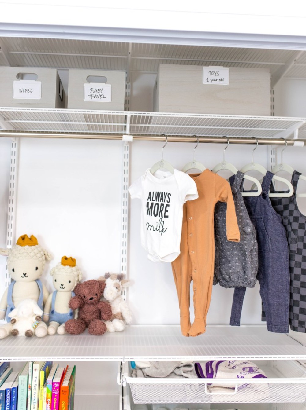 baby nursery organization ideas