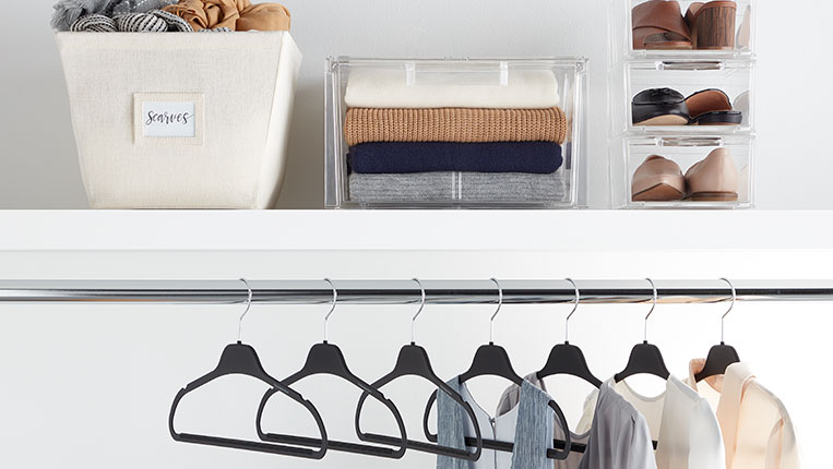 Choose the Right Clothes Hanger The Container Store