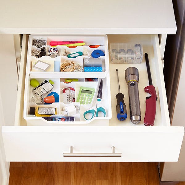 How To Organize A Junk Drawer The Container Store