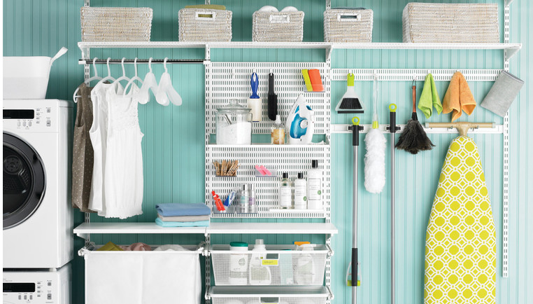 Laundry Room Storage & Organization