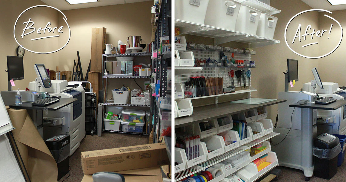 <p>See how we overhauled this cramped storage area with elfa. <a href="https://www.containerstore.com/blog/posts/marriott-gets-elfamakeover">Get the details</a>. Read the <a href="https://containerstoriesproduction.cdn.prismic.io/containerstoriesproduction%2F61acc0bf-b196-4d37-b13d-eef3d1d08153_elfa_casestudy_shipshape.pdf">Case Study</a>.</p>