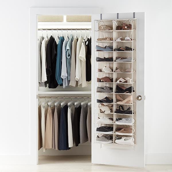 New Portable Closet Large Storage Space Holder Clothes Wardrobe Shoe Rack  Shelf