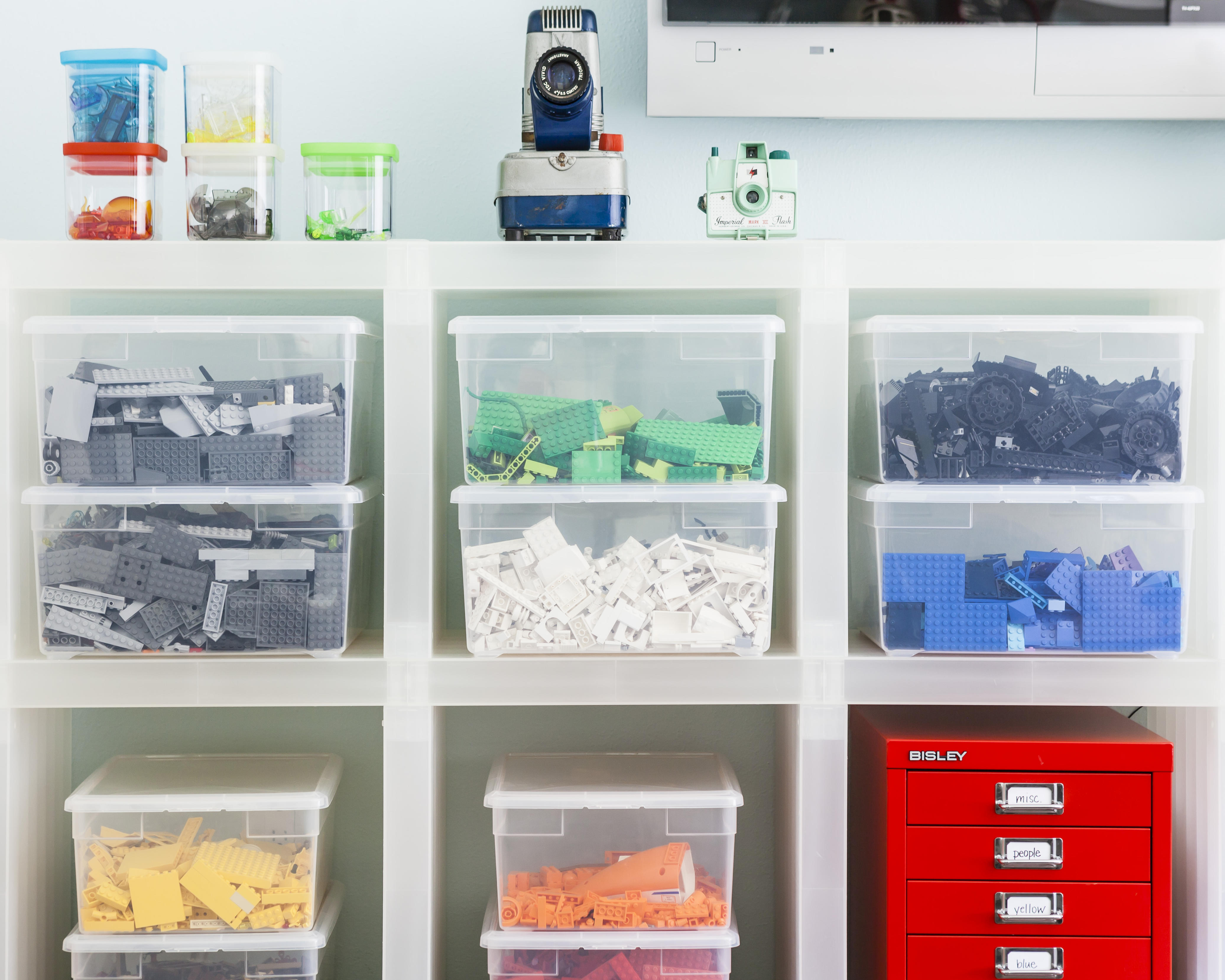 5 Lego Storage Containers