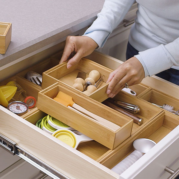 How to Organize a Deep Kitchen Drawer