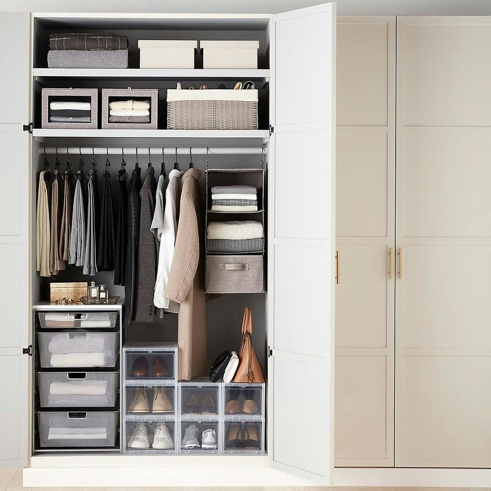 Organizing Your First Apartment: Closet Storage | Container Stories Organizing Your First Apartment: Closet Storage | Container Stories