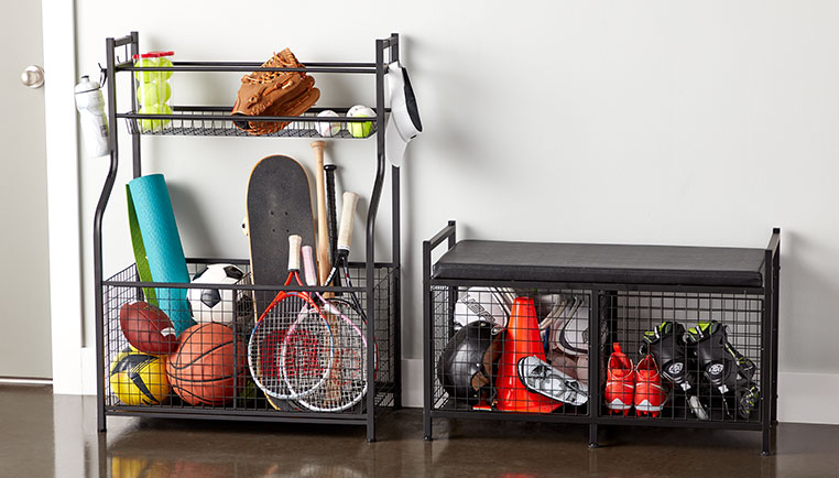 How To Organize Sports Gear, Diy Garage Storage For Sports Equipment