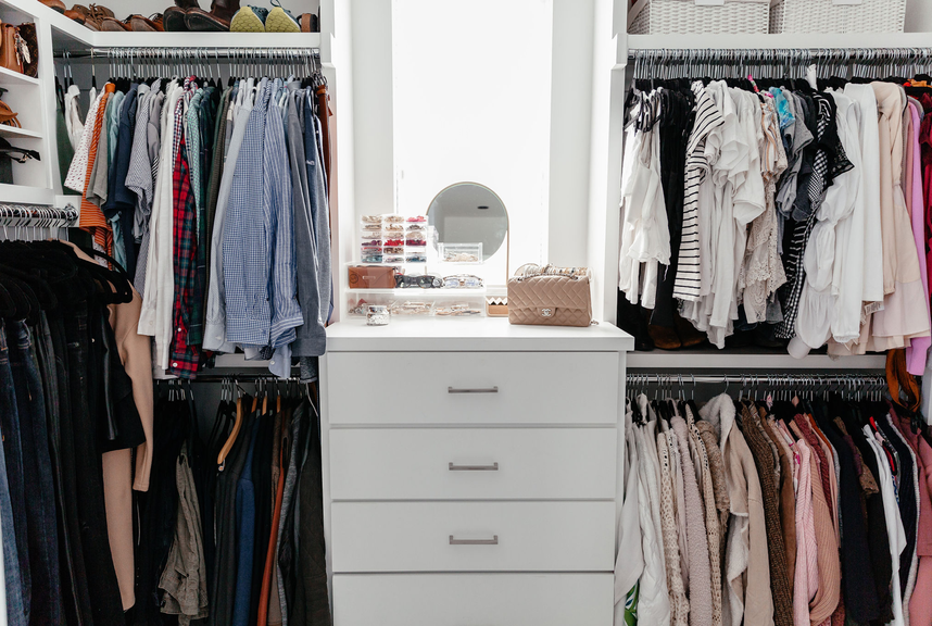 How to organize a closet and find lots of new outfit ideas