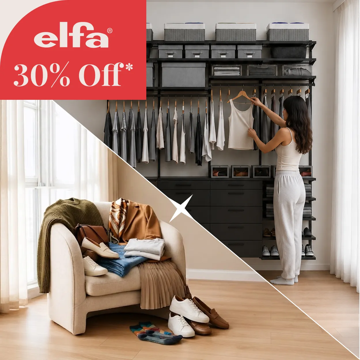 30% Off Elfa