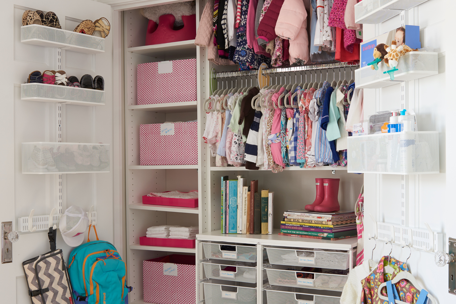 elfa nursery closet