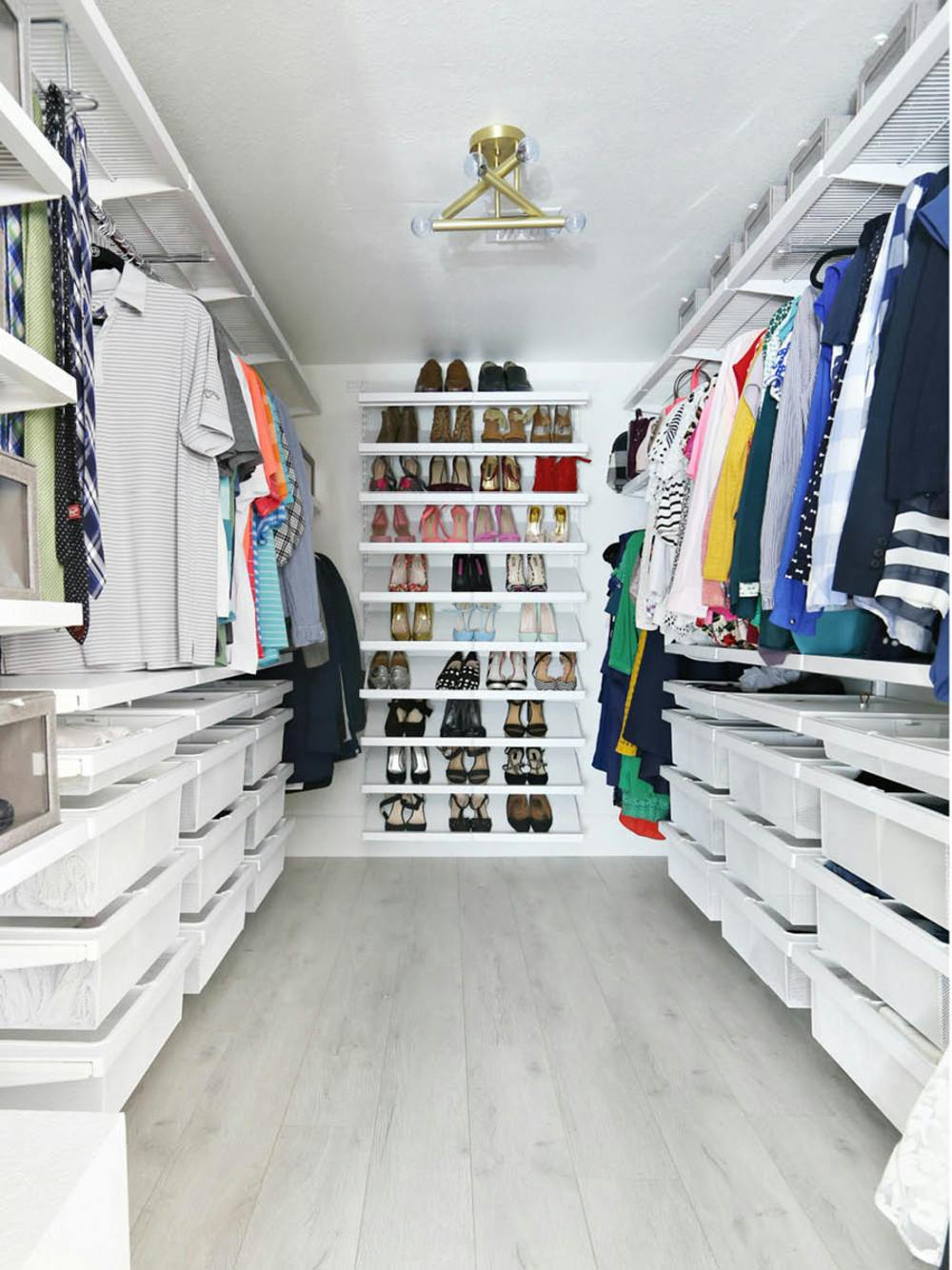 Master Closet Makeover for Savannah of Classy Clutter & HGTV ...