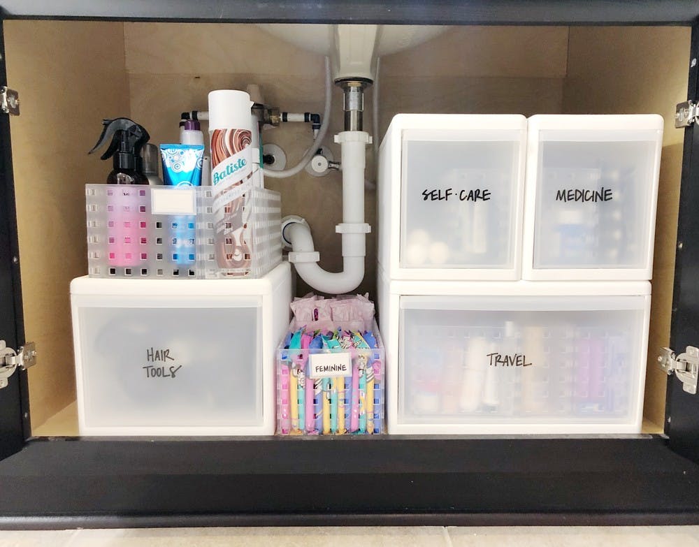 Organizers I Love in my Bathroom Closet