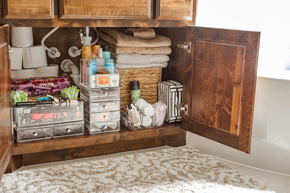 Organize Your Bathroom Sink Area Like A Professional Container