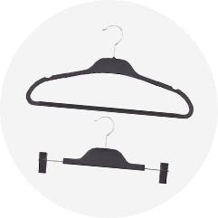 Pant and shirt hangers available