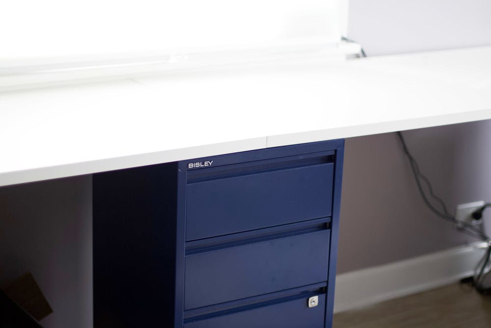 Setting Up A Home Office Desk | Container Stories