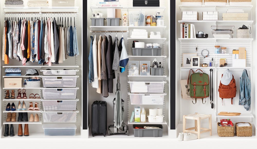 My Favorite, Flexible Storage Solution For Small Spaces: Elfa - The Mom Edit