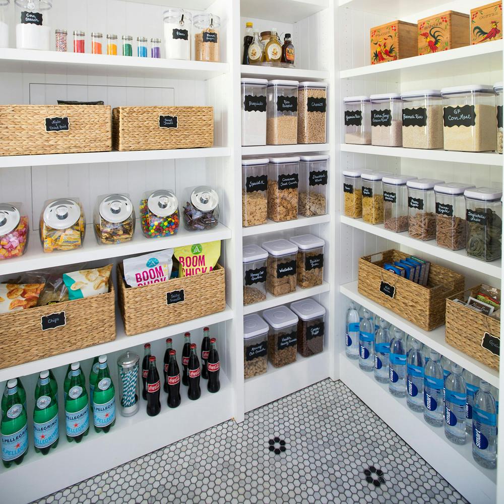 5 Steps to An Organized Pantry with Neat Method and The Container Store