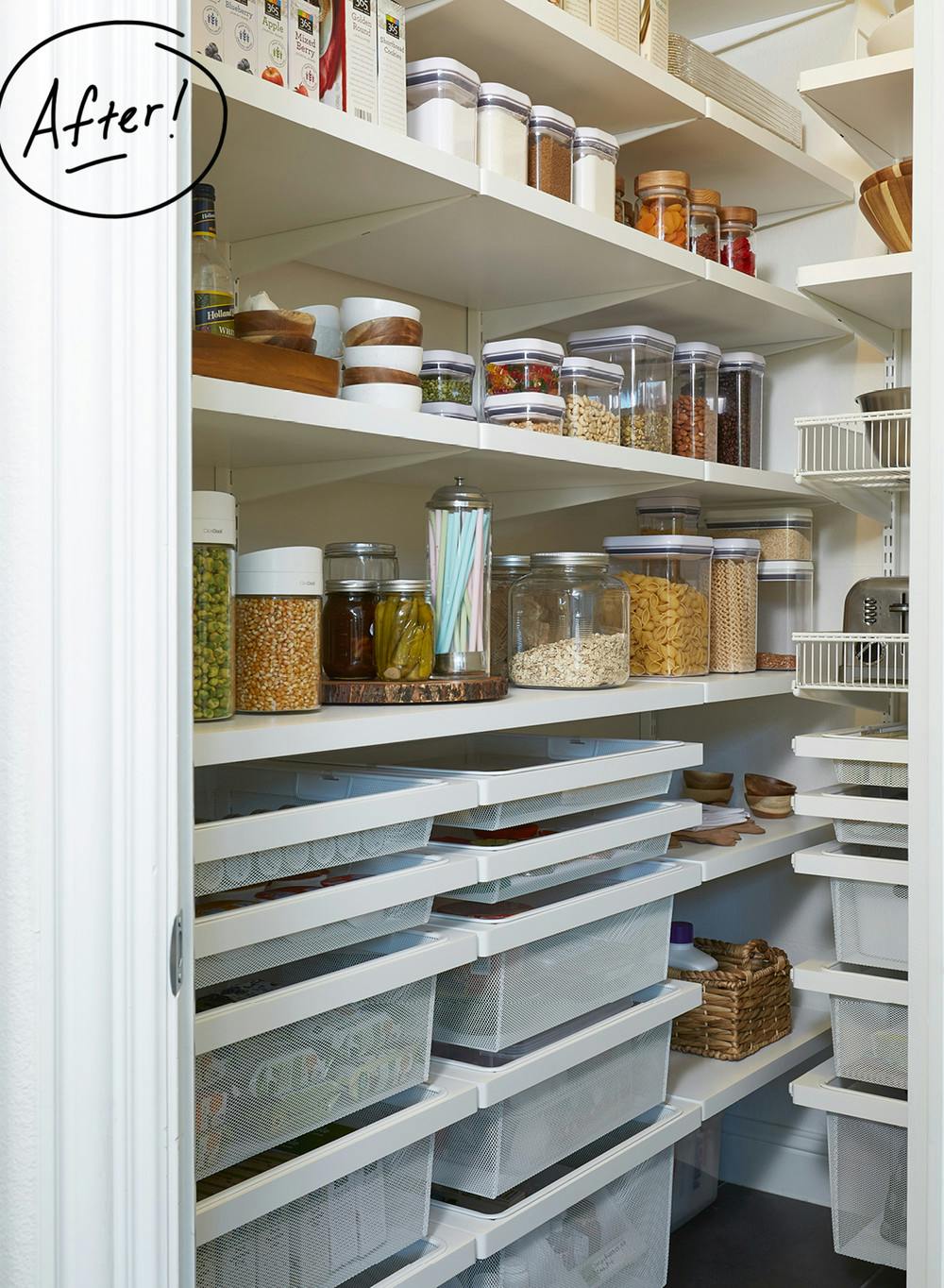 This Pantry Gets Perfected with an elfa Transformation | Container Stories